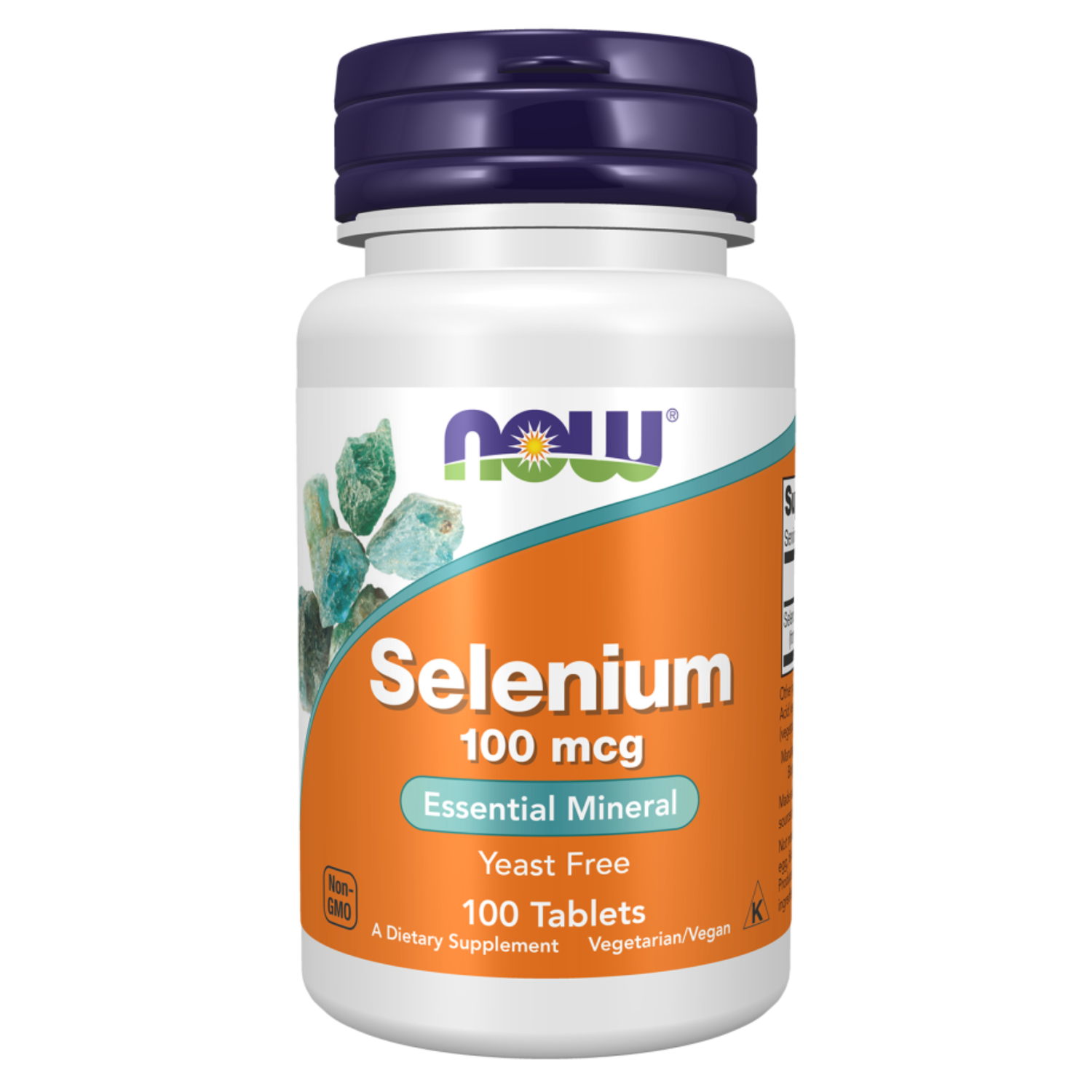Now Foods 100mcg Selenium Essential Mineral