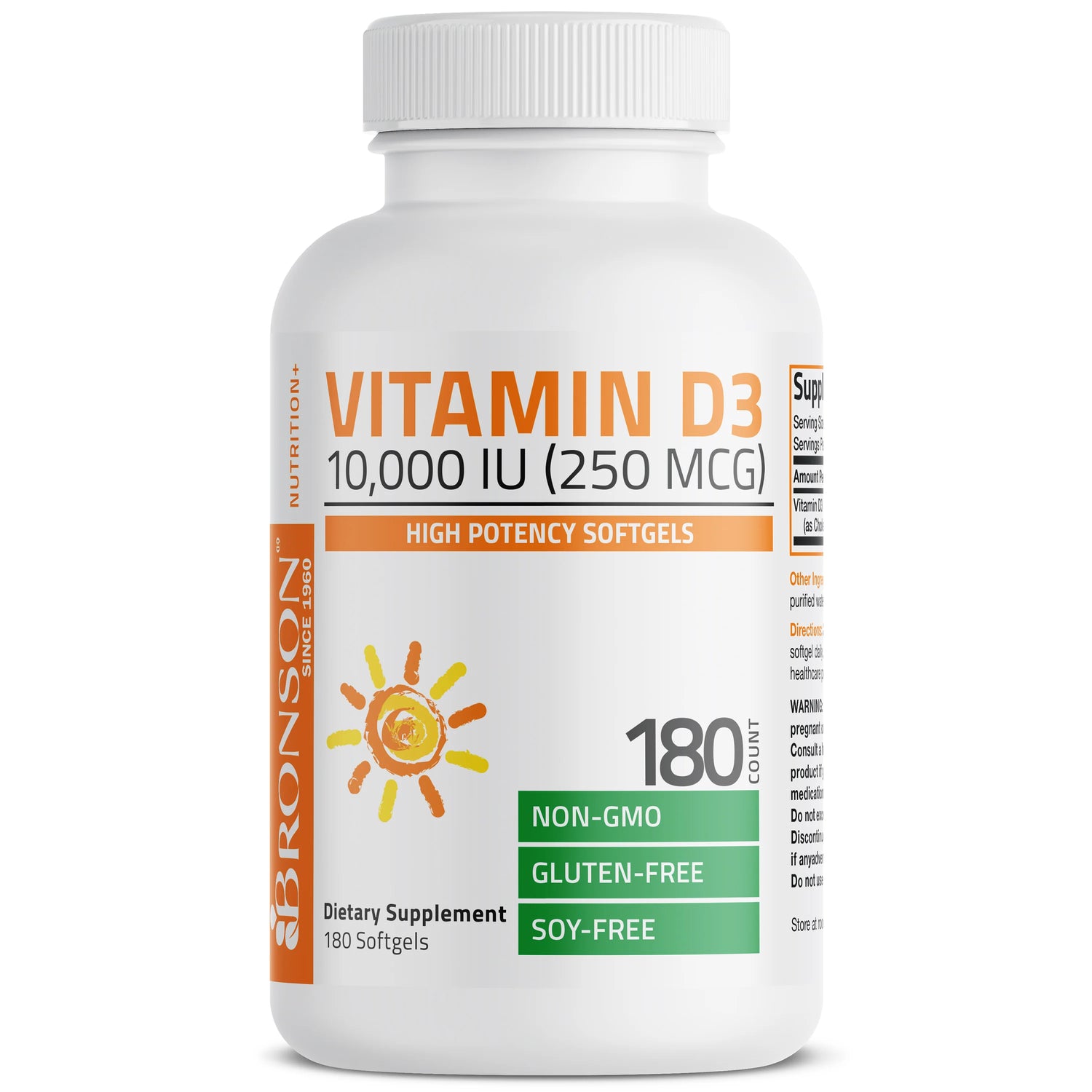 Bronson Vitamin D3 10000IU 250mcg