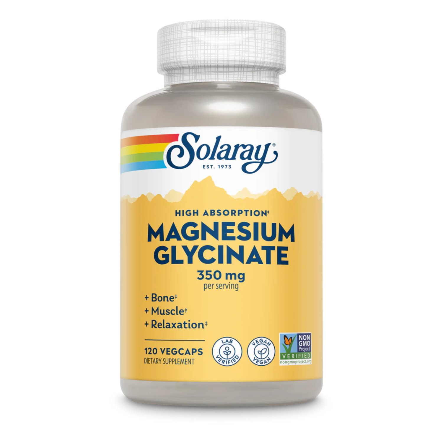 Solaray Magnesium Glycinate 350mg