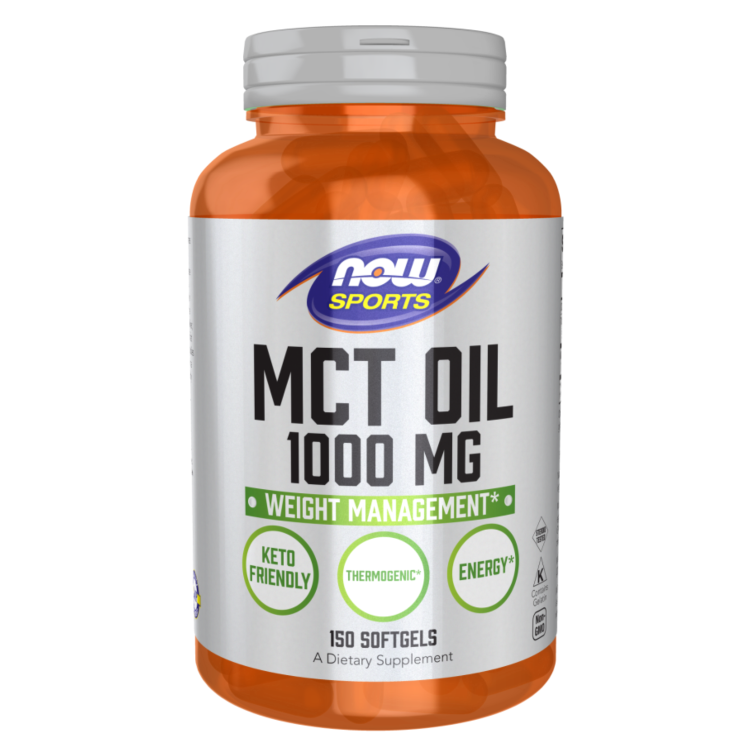 Now Foods - Sports MCT Oil 1000 mg