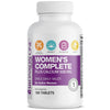 Bronson ONE™ Women's Complete Once Daily + Calcium 500mg Multivitamin Multimineral | Healthy | Immunity | Metabolism | Energy