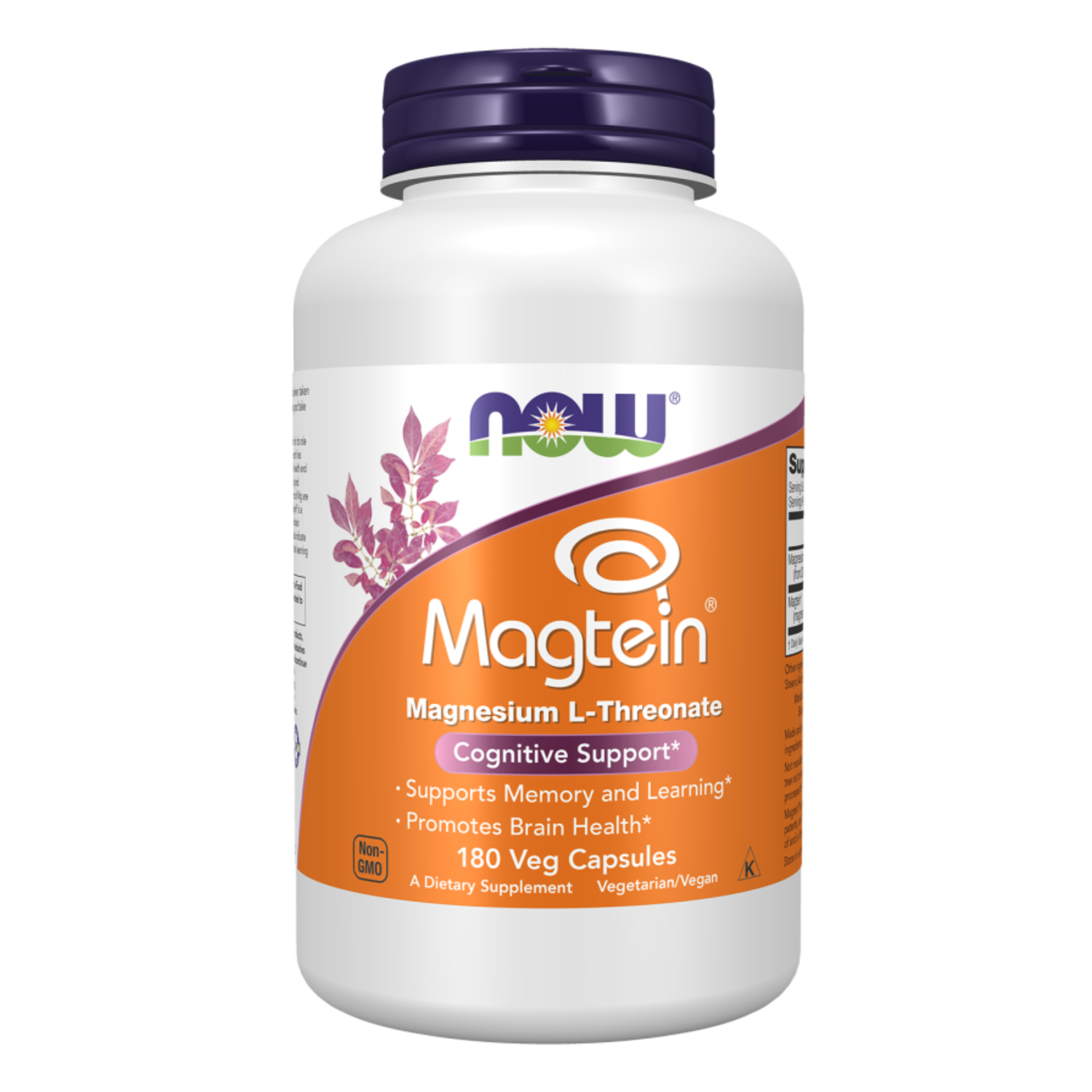 Now Magtein Magnesium L-Threonate 2000mg Brain Health Memory & Learning Cognitive Support