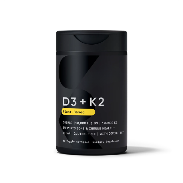 Sports Research Vitamin D3 + K2 10000IU + 100mcg K2 MK7