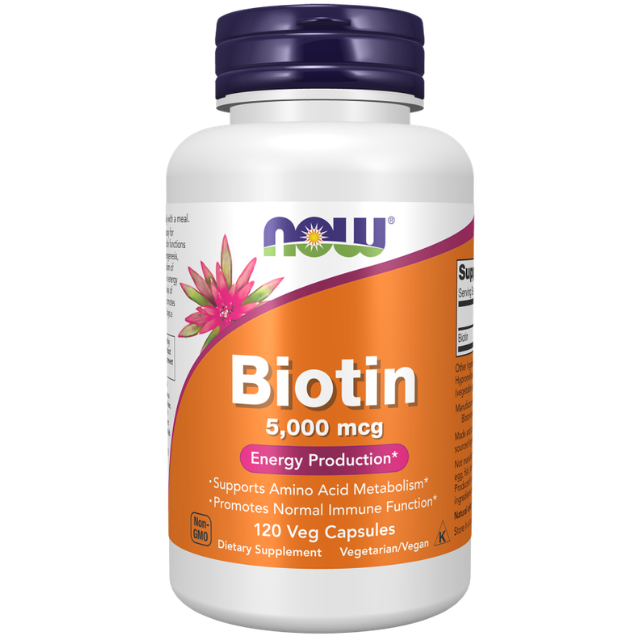 Now Foods Biotin 5000mcg
