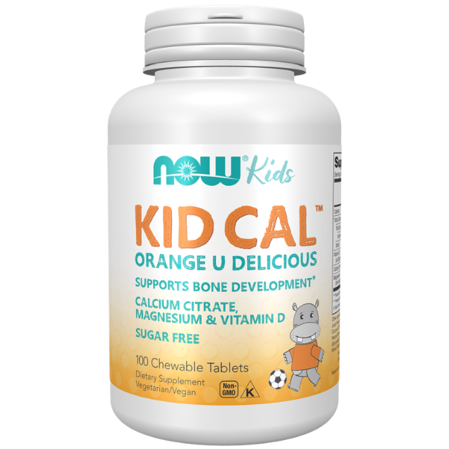 Now Foods Kid Cal Orange Calcium Citrate, Magnesium & Vitamin D