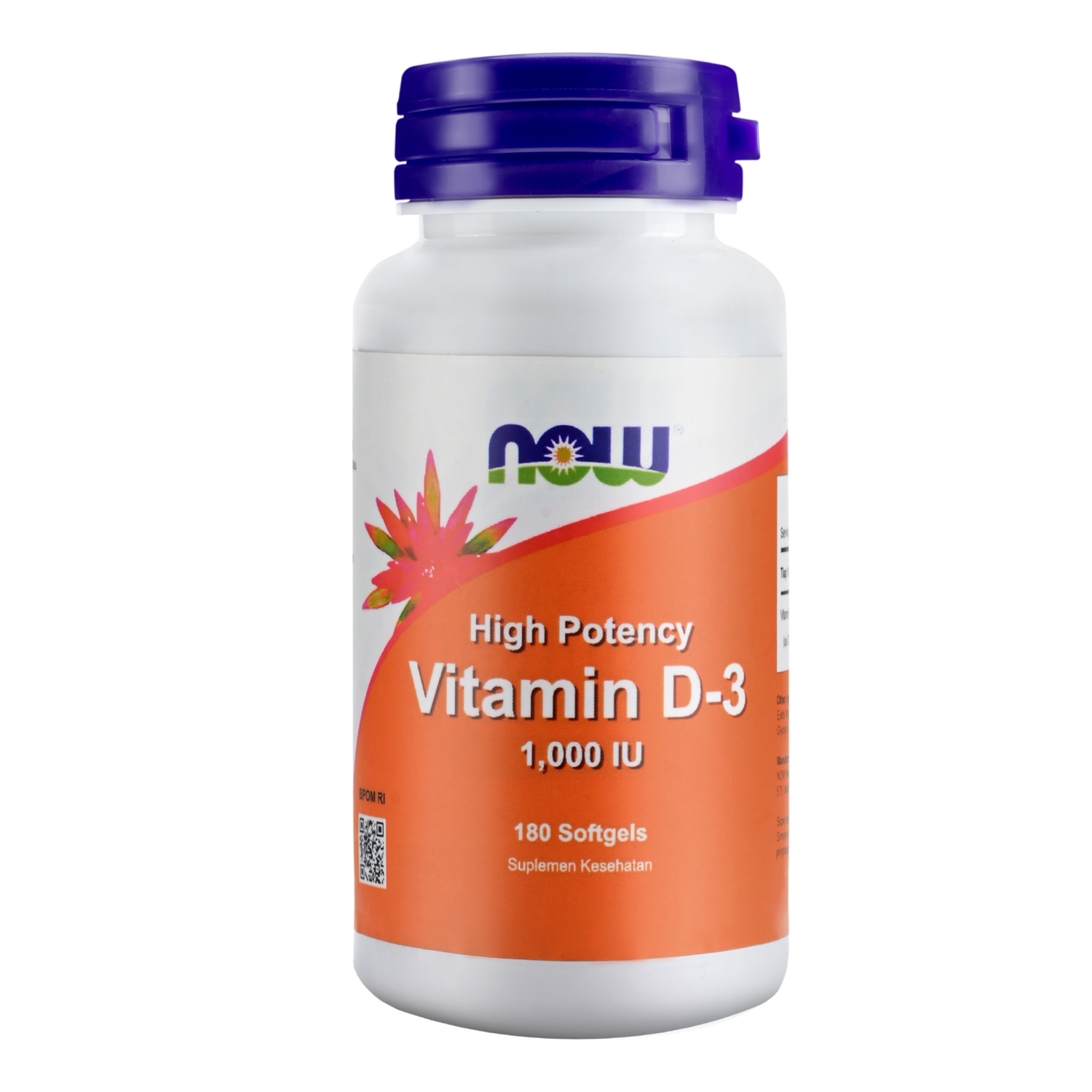 Now Vitamin D3 1000IU 25 mcg