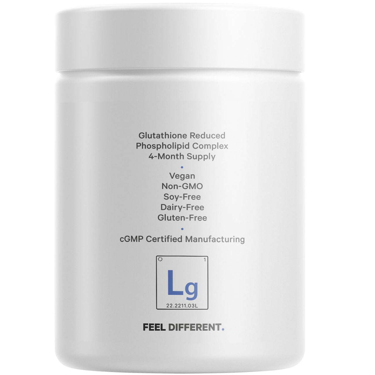 Codeage Liposomal Glutathione 250mg + Phospholipid Complex