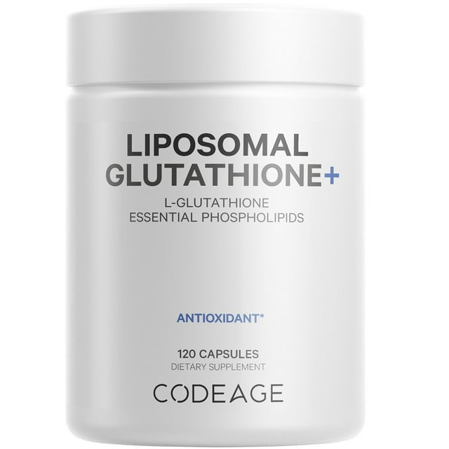 Codeage Liposomal Glutathione 250mg + Phospholipid Complex