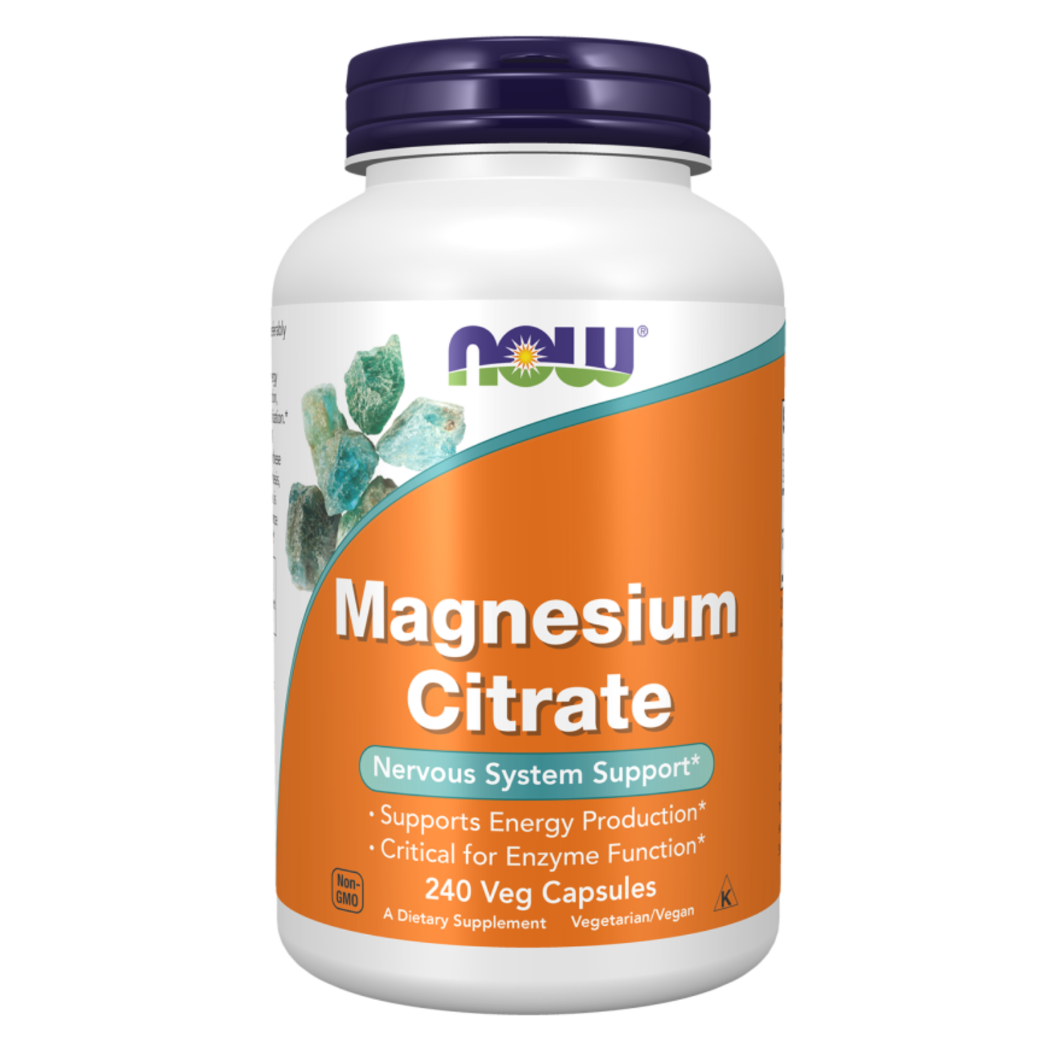 Now Foods Magnesium Citrate - Energy | Enzymes Support