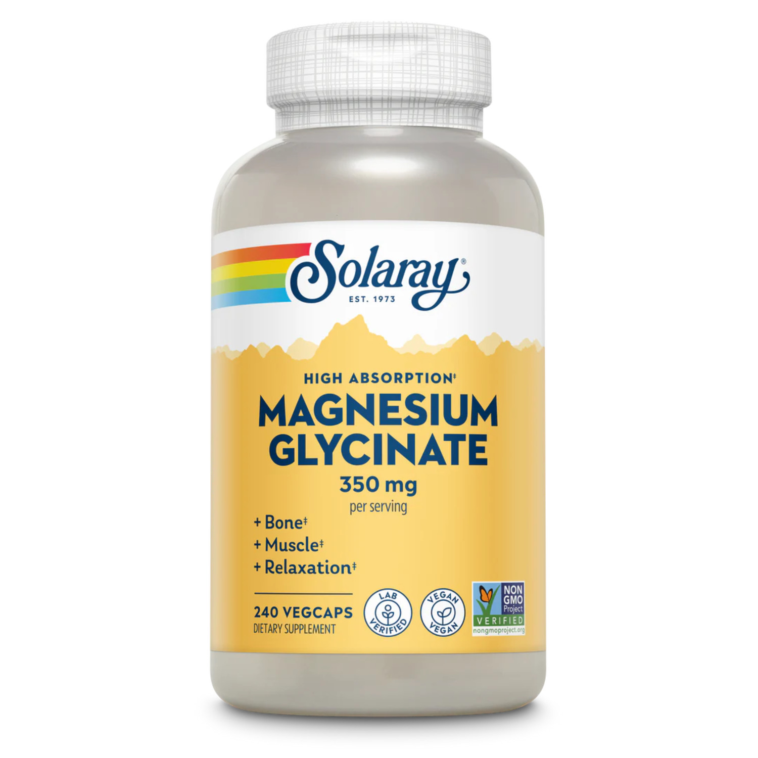 Solaray Magnesium Glycinate 350mg