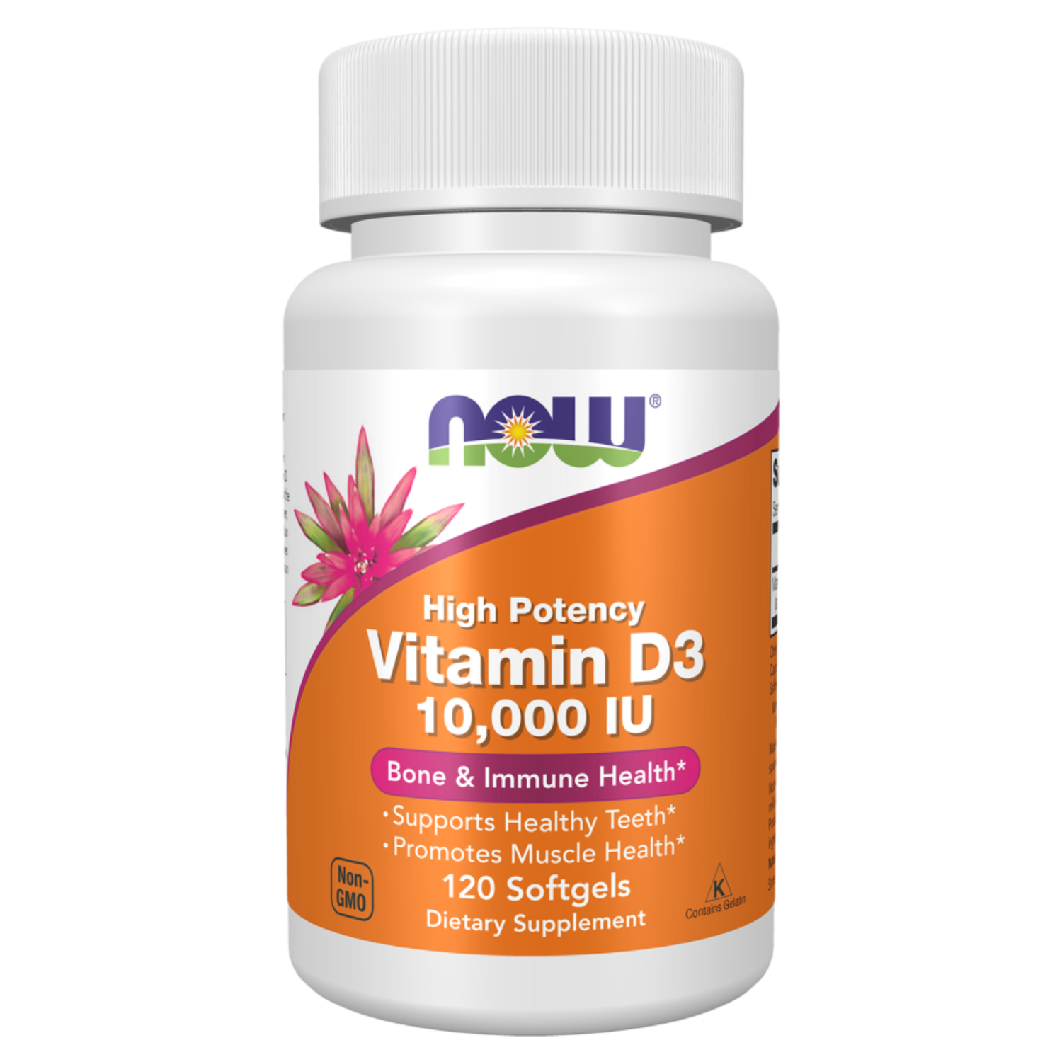 Now Foods Highest Potency Vitamin D3 10000IU