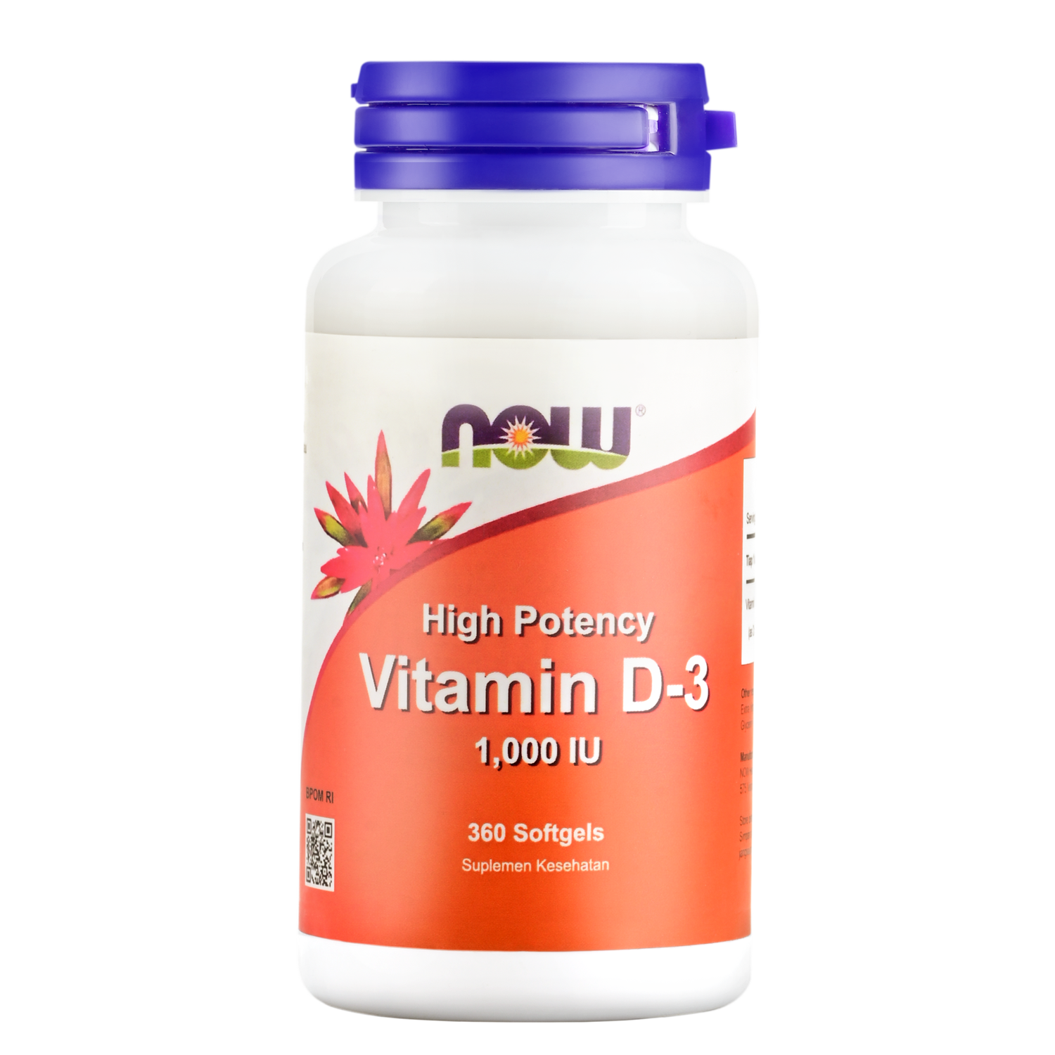 Now Vitamin D3 1000IU 25 mcg