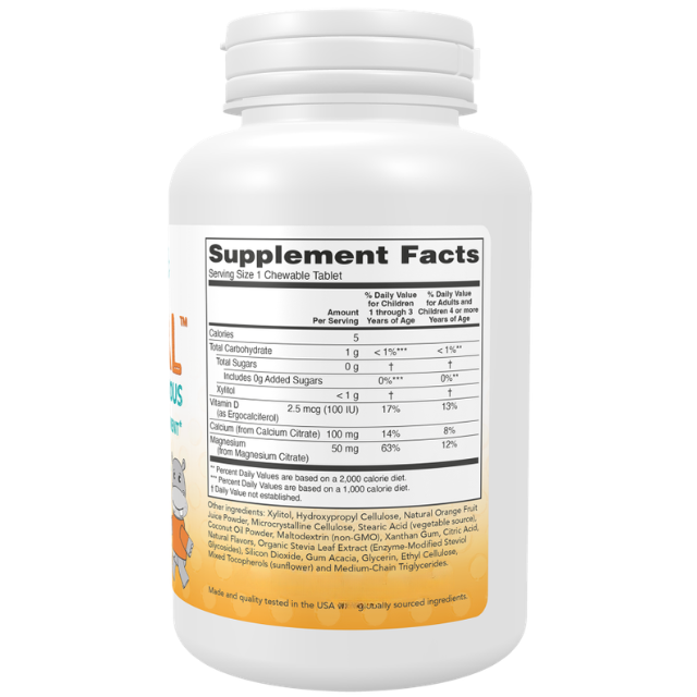 Now Foods Kid Cal Orange Calcium Citrate, Magnesium & Vitamin D