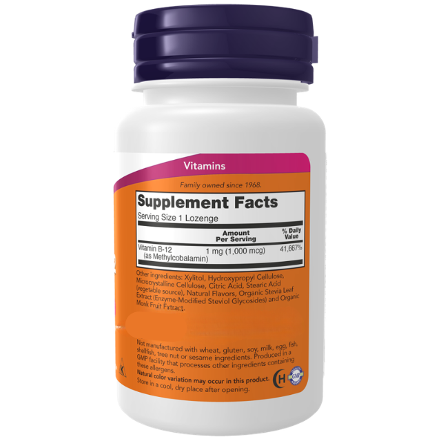Now Foods Methyl B-12 1000mcg