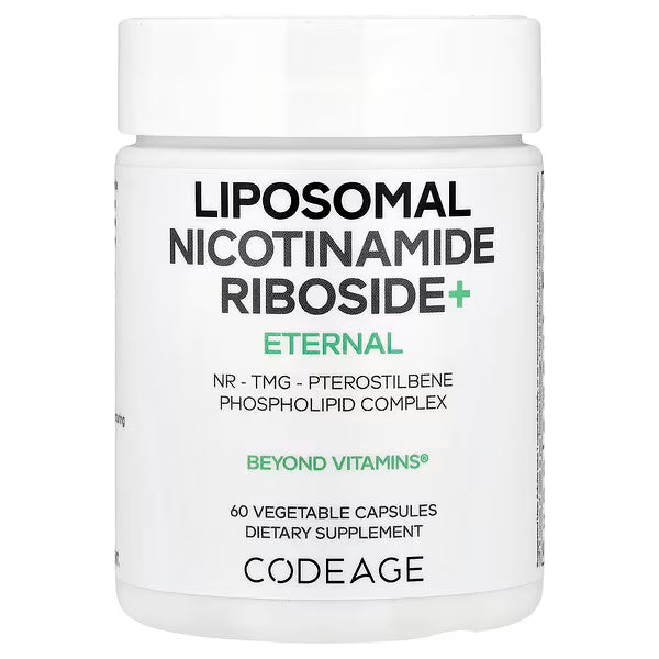 Codeage Liposomal NR Nicotinamide Riboside 500mg + TMG + Pterostilbene