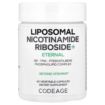 Codeage Liposomal NR Nicotinamide Riboside 500mg + TMG + Pterostilbene