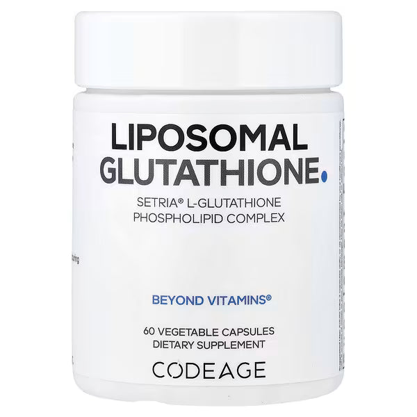 Codeage Liposomal Glutathione 500mg Phospholipid Complex 350mg