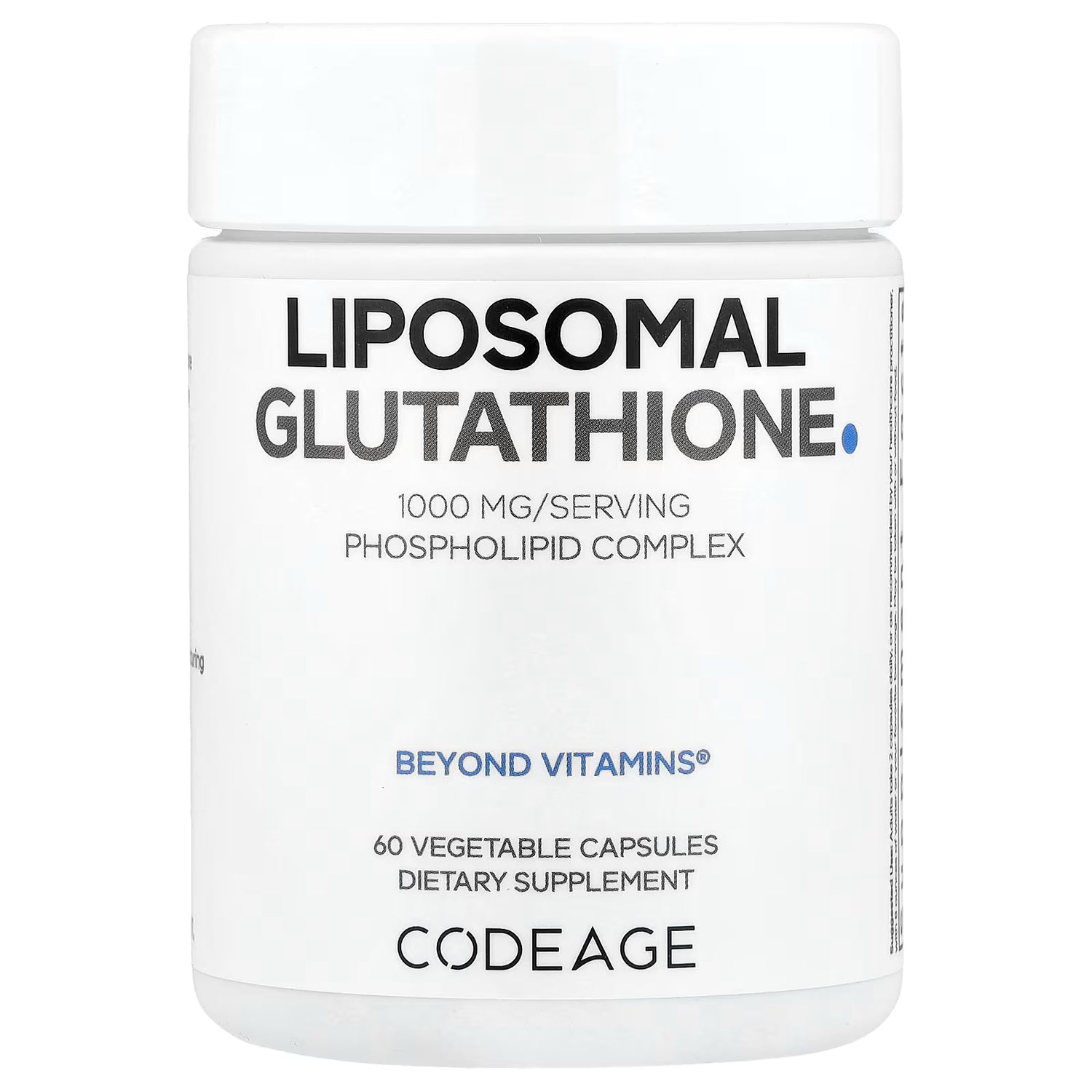 Codeage Liposomal Glutathione 1000mg + Phospholipid