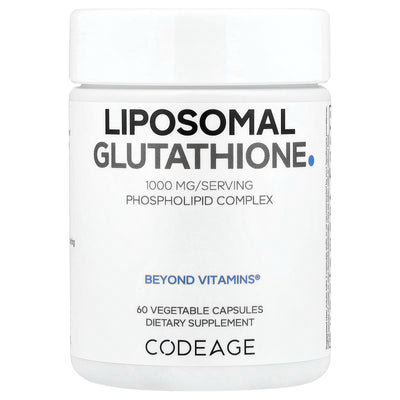Codeage Liposomal Glutathione 1000mg + Phospholipid | GlutaONE 1500mg