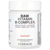 Codeage Raw Vitamin B-Complex Whole Food Matrix + Probiotic & Enzyme Blend | B1 B2 B3 B5 B6 B9 B12 + Biotin 5-MTHF (Methylfolate) | NON GMO | Soy & Gluten Free