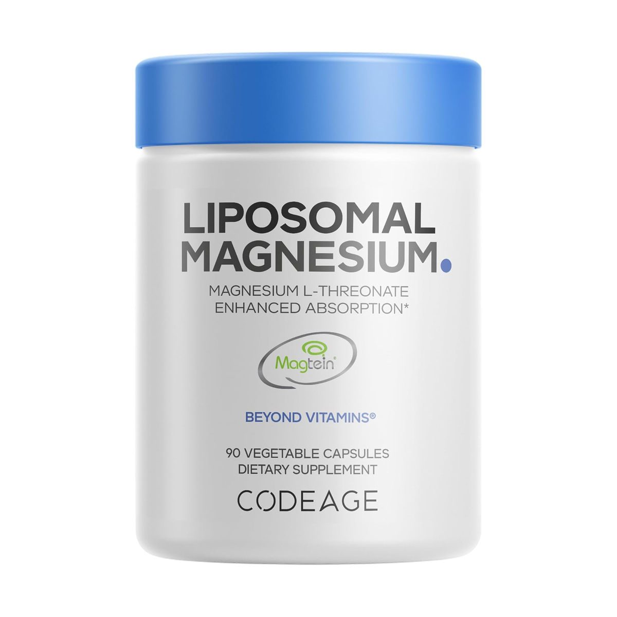 Codeage Liposomal Magnesium L-Threonate 2000mg Magtein