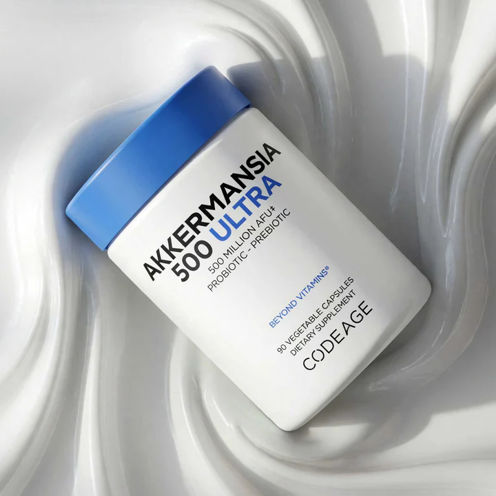 Codeage Akkermansia 500 Ultra | 500 Million AFU Probiotic Prebiotic