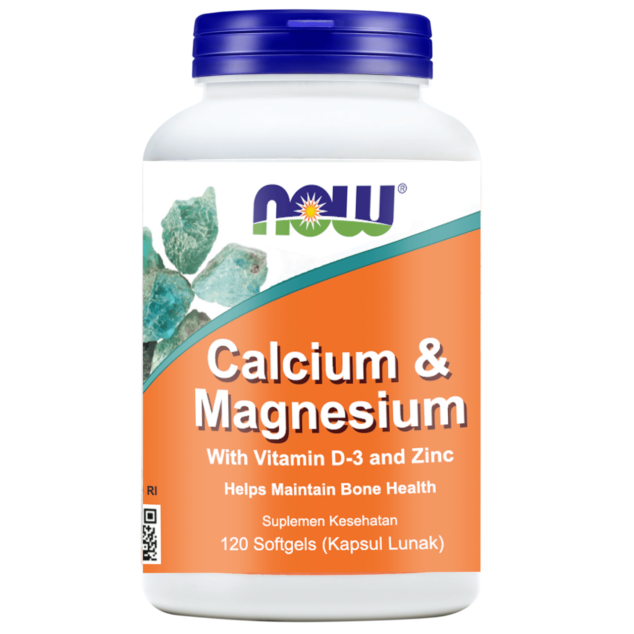 Now Foods Calcium 333mg & Magnesium 167mg + Vitamin D3 200iu + Zinc  3,3mg 120 Softgels