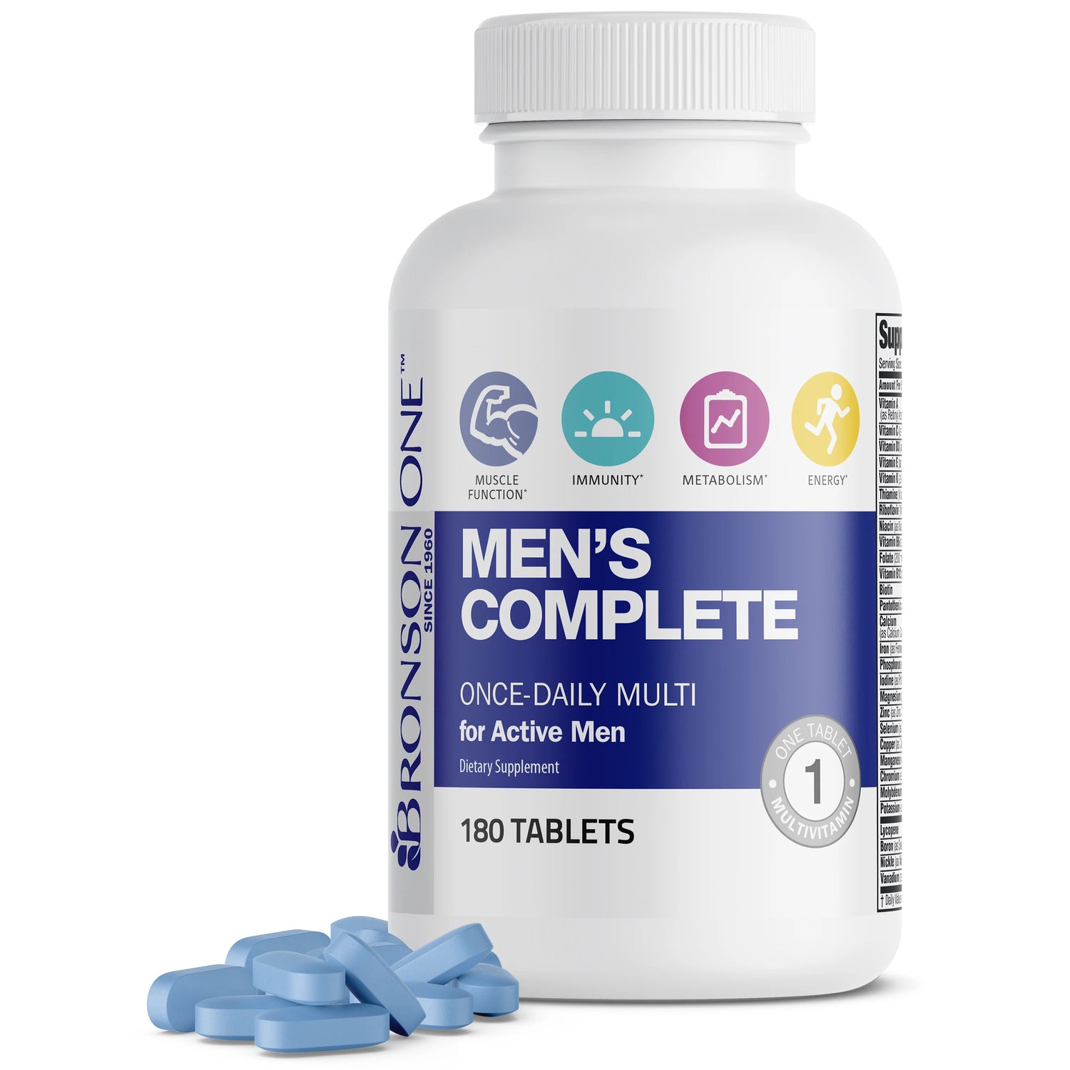 Bronson ONE Daily Men’s Complete Multivitamin